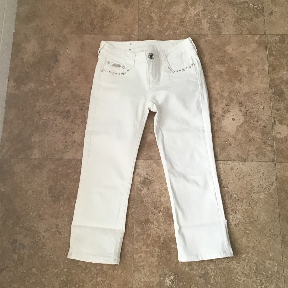 Juniors White L.A Idol Jeans